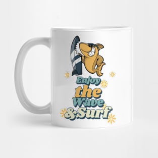 Enjoy the Wave and Surf Mug